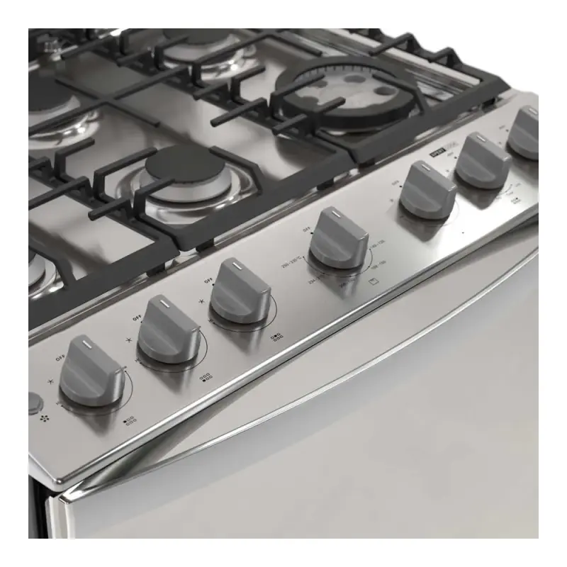 ESTUFA A GAS WHIRLPOOL DE 30" CON HORNO XPERT AIR FRY LWFR5050
